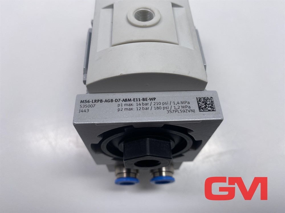 Festo Pressure Regulator MS6-LRPB-AGB-D7-A8M-E11-BE-WP 535007