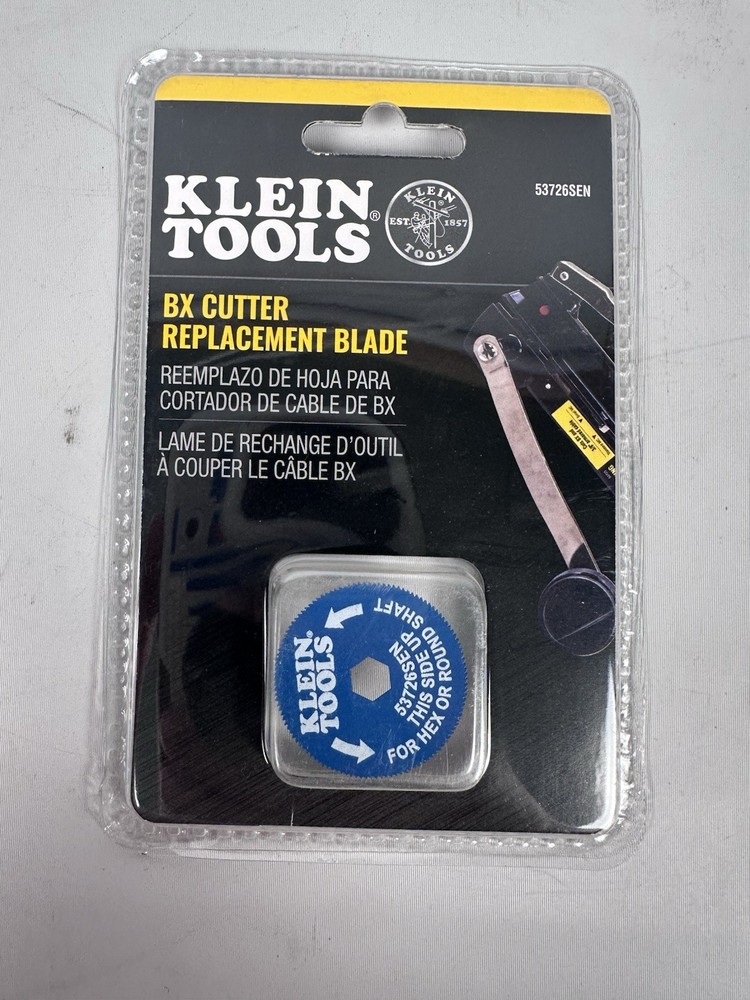 Klein Tools 53726SEN BX Cutter Replacement Blade Cable Cutter Blade New