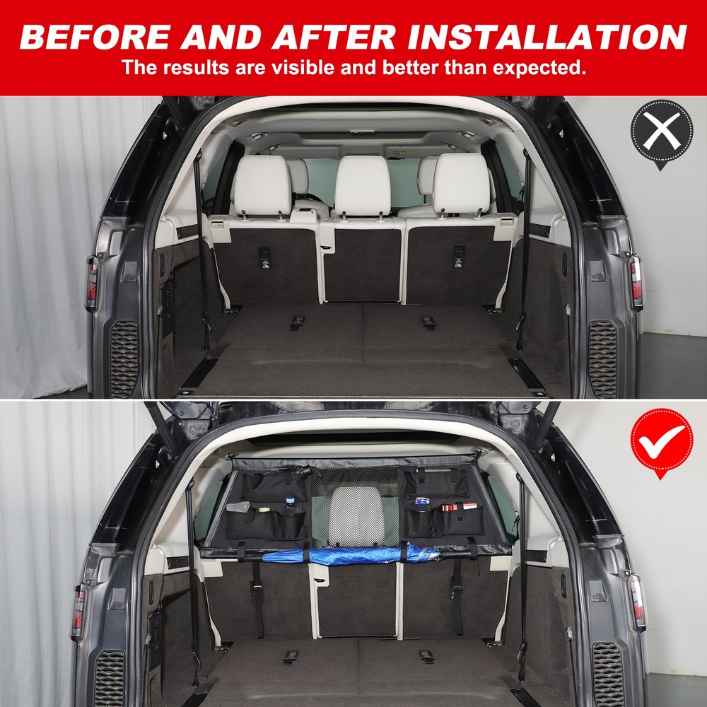 Trunk Cargo Net With Storage Function For Land Rover Discovery 5 2017+