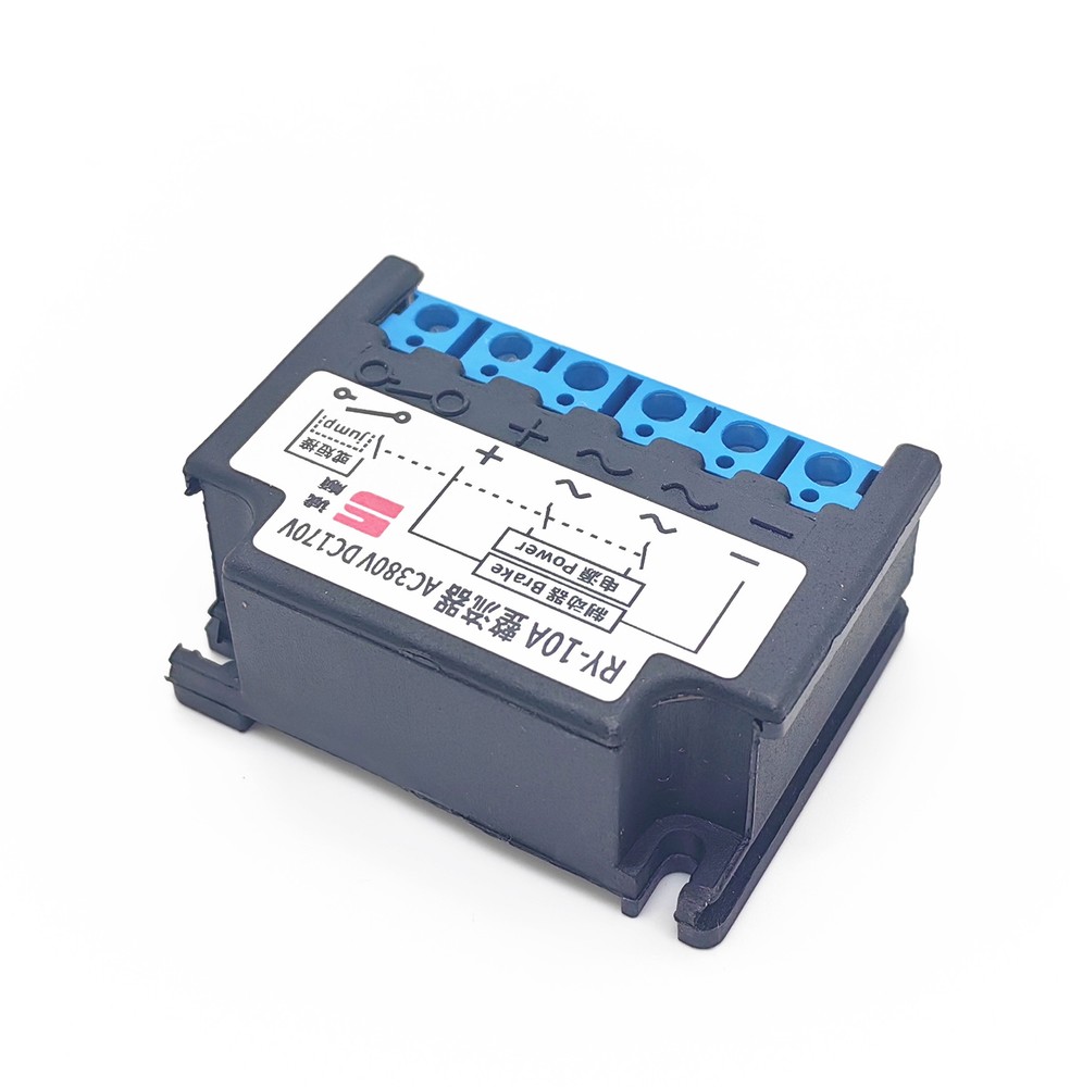 1pcs RY-10A Rectifier 380V AC 170V DC Motor Brake Power Module