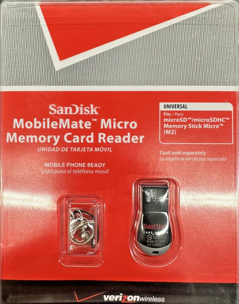 SanDisk MobileMate Micro Memory Card Reader from Verizon Wireless