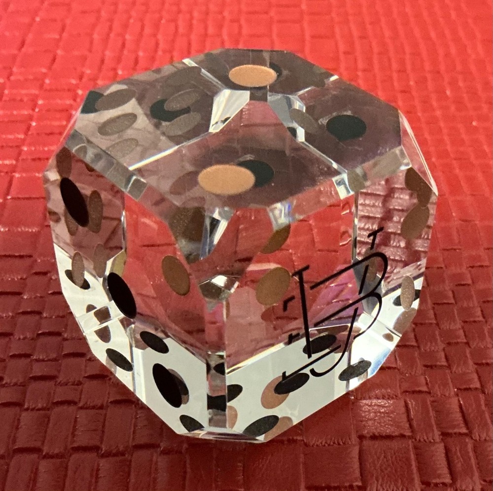 Crystal 1.5" Dice (Not A Set) Only One