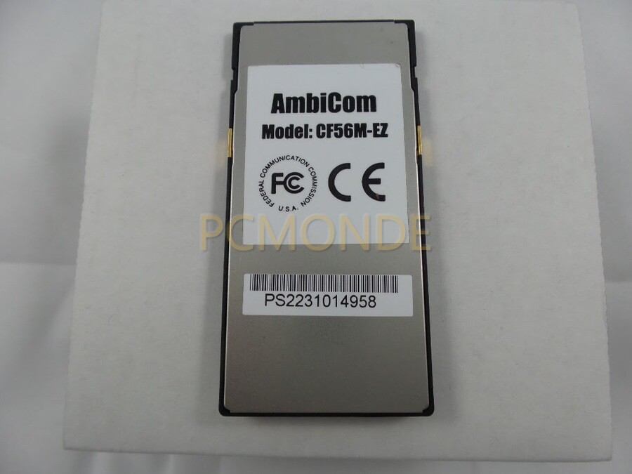 AmbiCom 56K CompactFlash Modem Card for PDAs (CF56M-EZ)