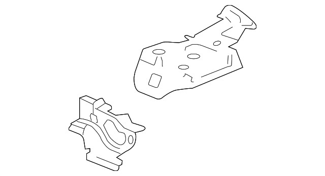 Genuine GM Rear Driver Side Window Panel Extension 89024059