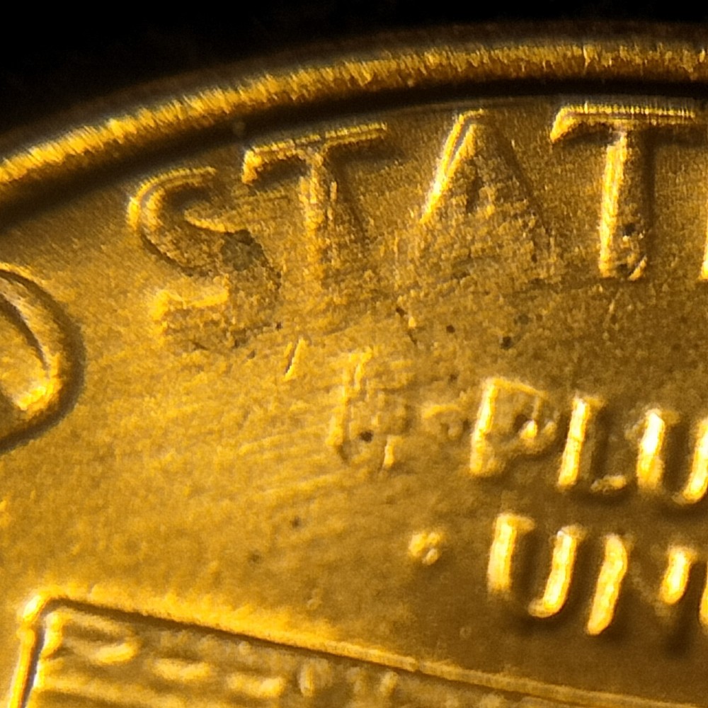 1982 p lincoln memorial cent Struck Thru Grease Errors