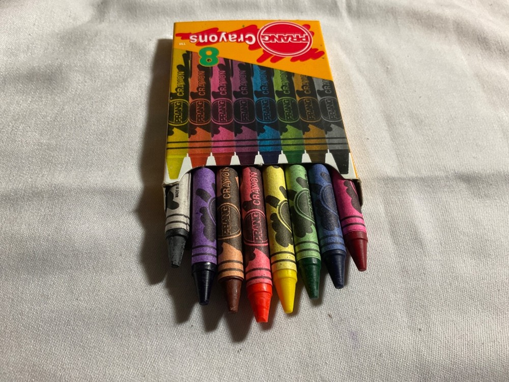 Prang 8 Pack Of Unused Crayons