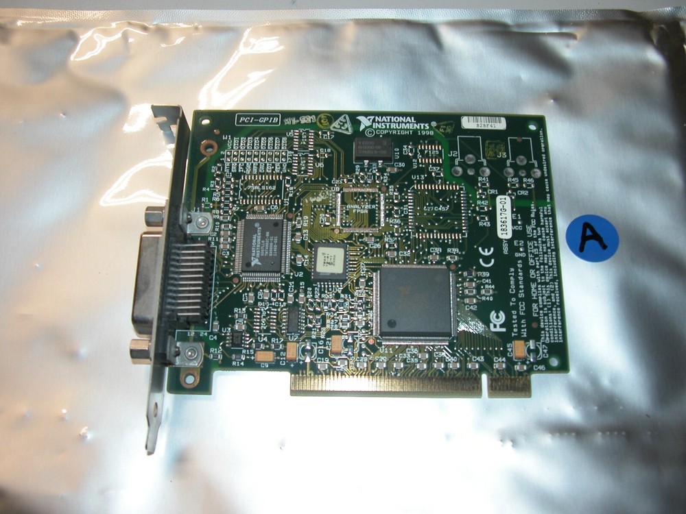 National Instruments PCI-GPIB 183617G-01 Interface Card