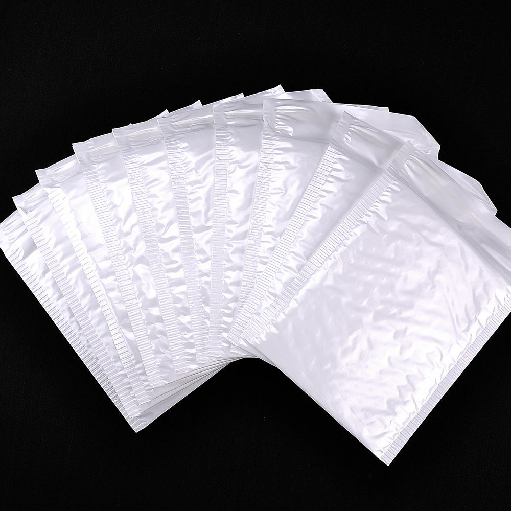 Useful 10Pcs Poly Bubble Mailers Padded Envelopes Shipping Bags Self Seal