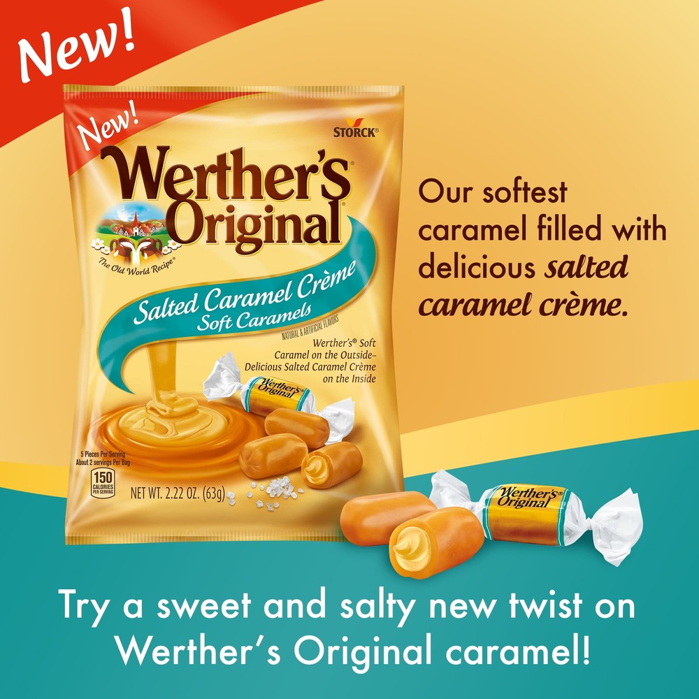 Werther's Original Soft Caramel Candy, 25 oz