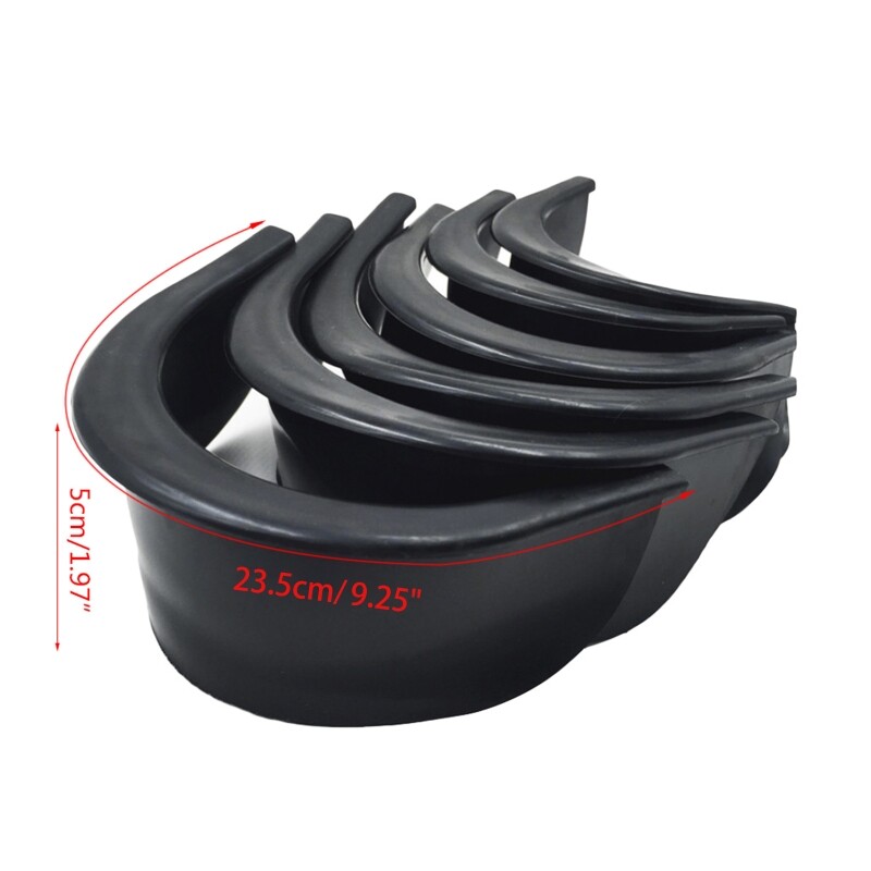 6Pcs Pool Table Billiard Pocket Hole Rubber Liners Snooker Replacement Accessory