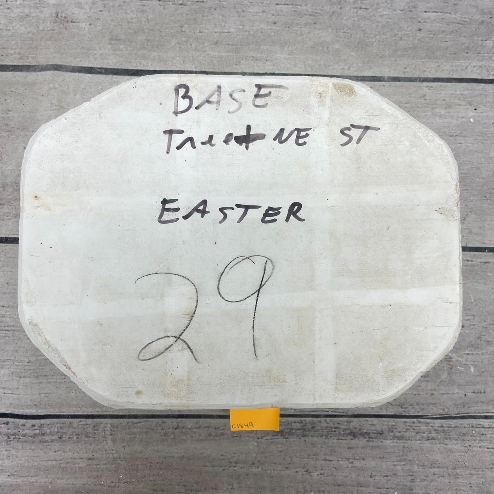 Vintage 1990 Clay Magic Ceramic Casting Mold Pebble Base #711