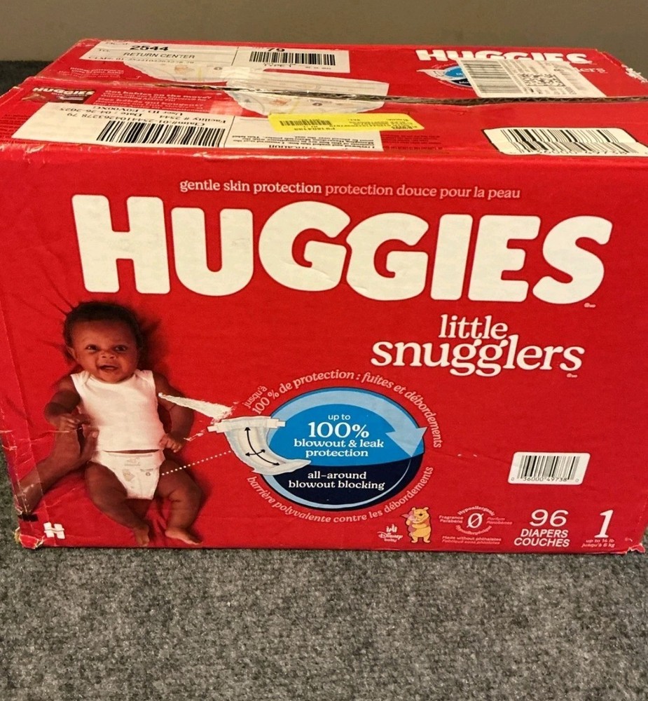 Huggies Little Snugglers Size 1  Diapers 96ct