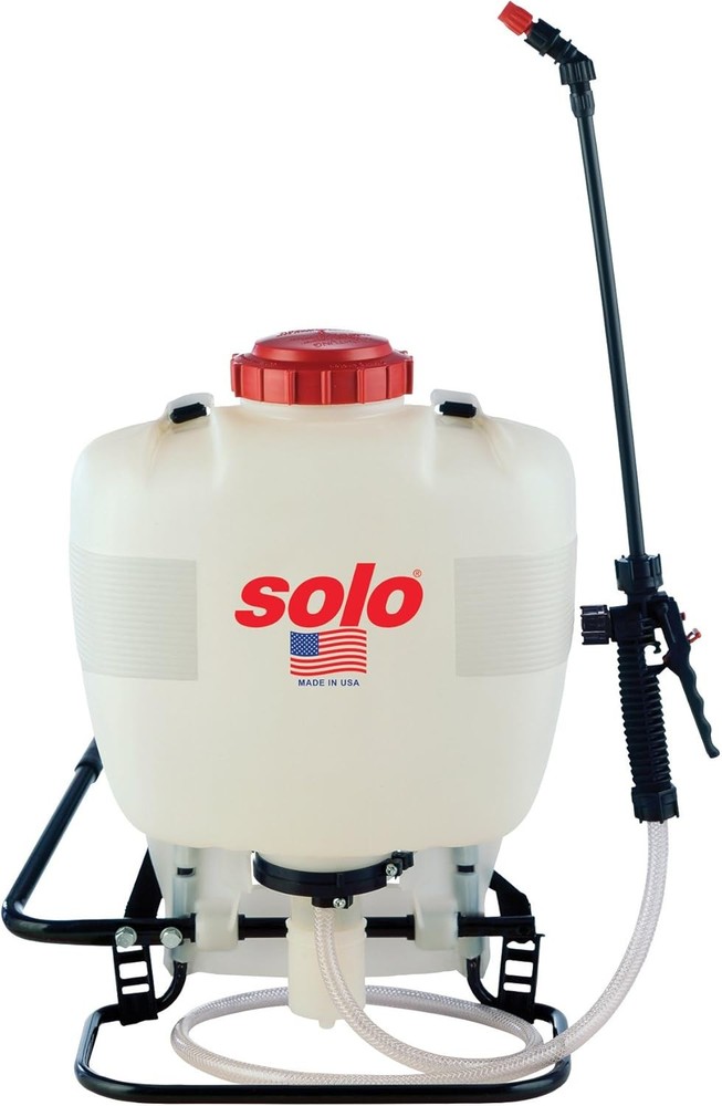 4-Gallon Piston Backpack Sprayer Wide Pressure Range up to 90 psi