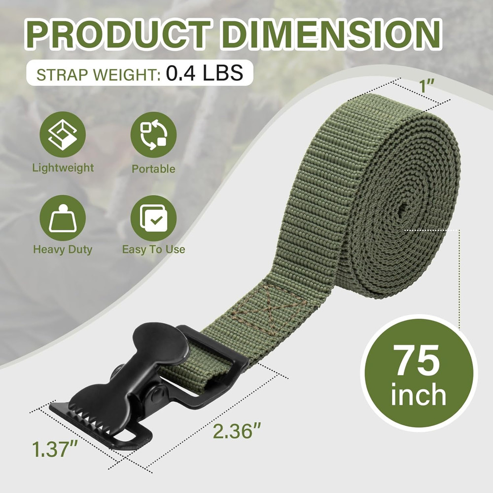 Tree Stand Utility Straps for Summit Viper Climber, Hang on Treestand Stabilizer