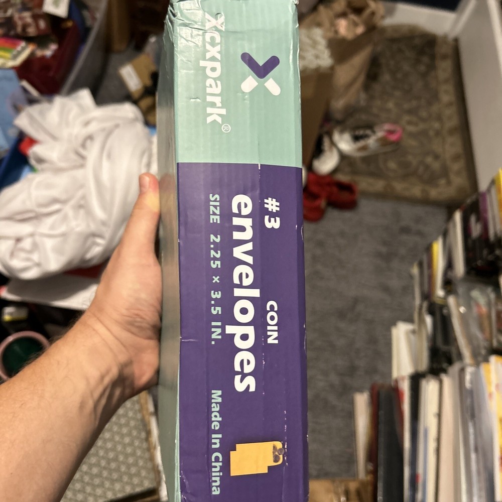 Xcxpark #3 Coin Envelopes