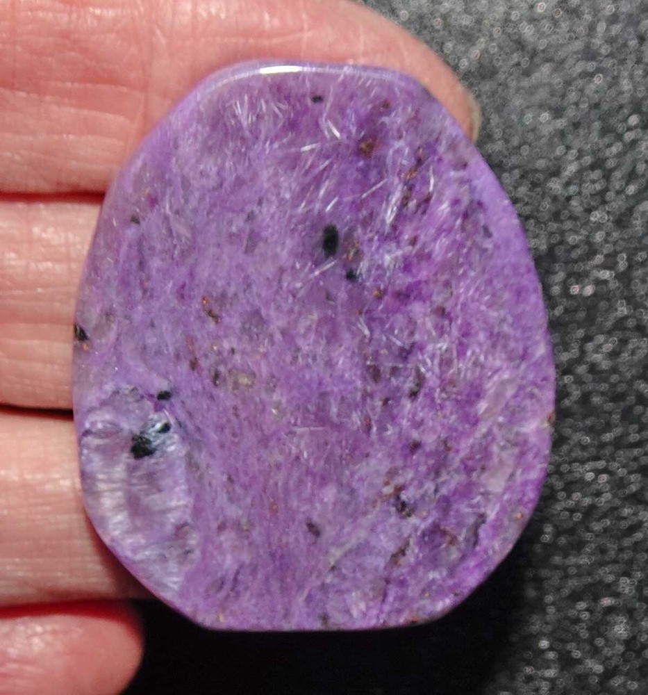 Charoite A Flat Palmstone sc760e