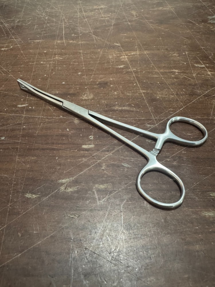 DUVAL Clamp Forceps 6.5" Surgical Veterinary Instruments Stainless German Grade