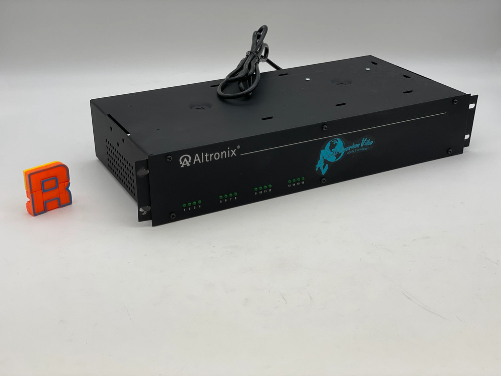 Altronix R615DC1016 Rack Mount CCTV Power Supply (Used)