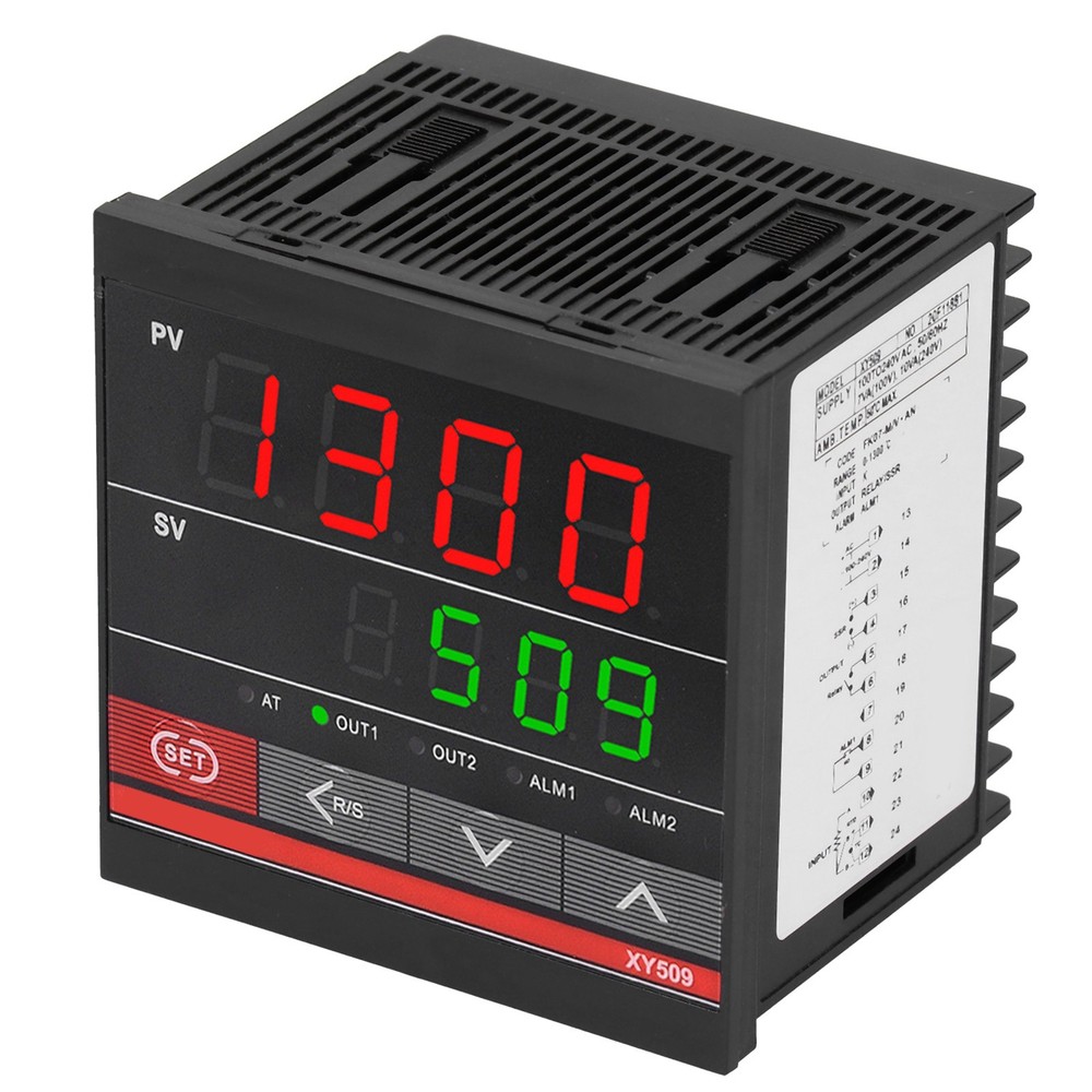 Universal Temperature Controller Dual Display PID Heating And Cooling For