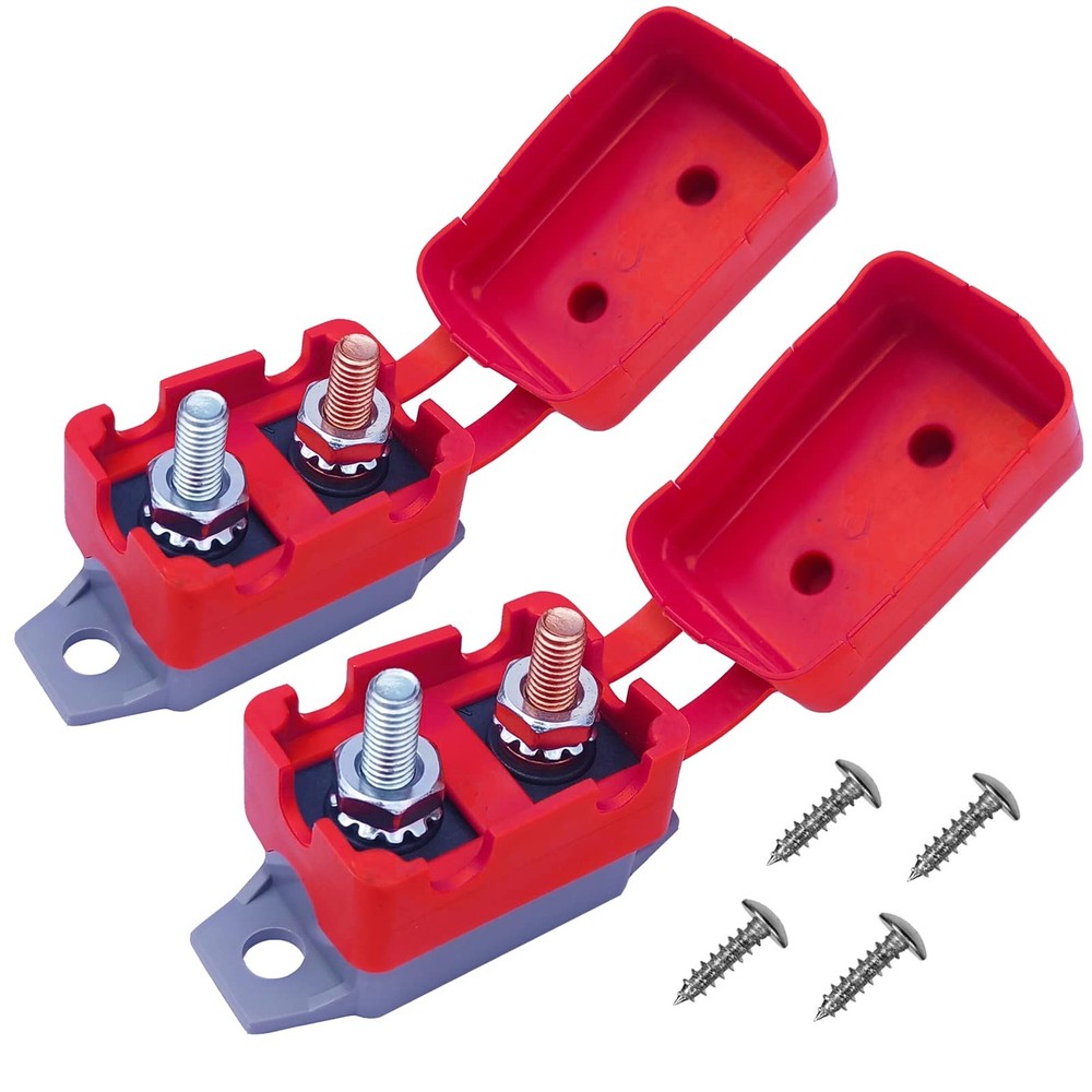 Tiwerlfe Stud Type Circuit Breakers Auto Reset Lengthwise Bracket Grey