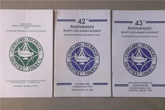 VINTAGE LOT 10 CLEVELAND TECHNICAL SOCIETIES OHIO ENGINEERING SCIENCE PROGRAMS