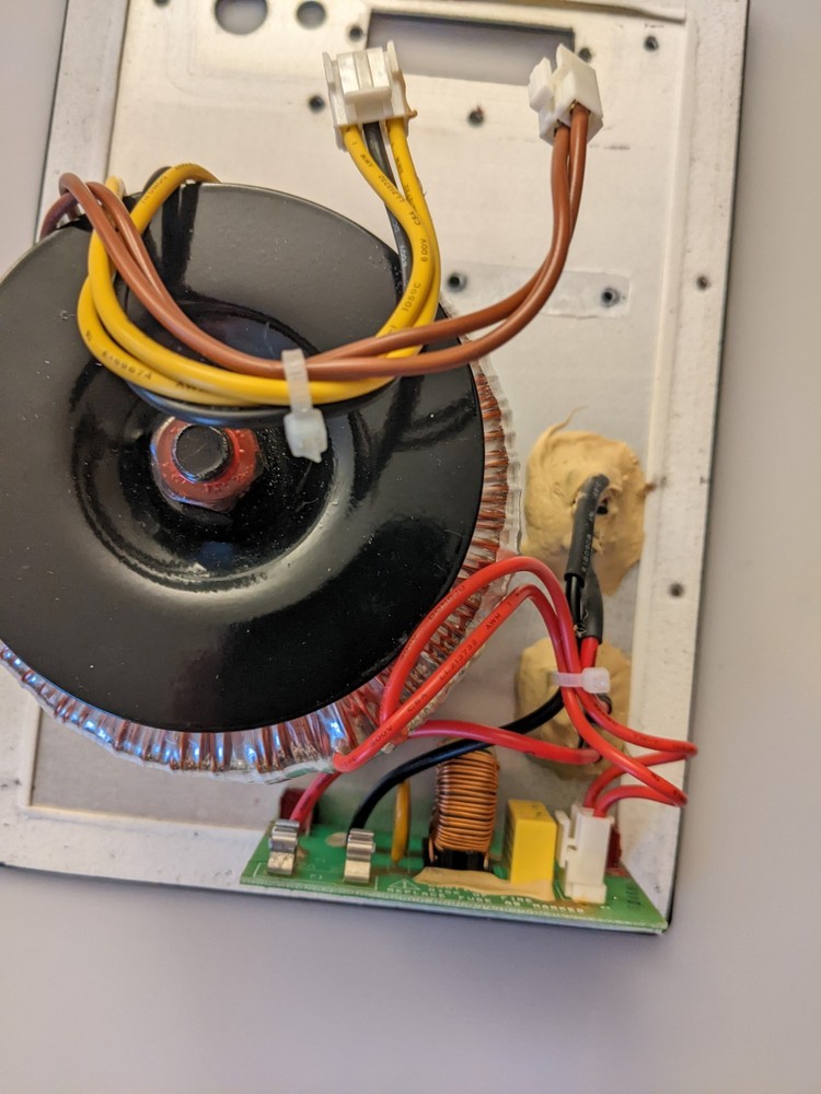 Toroidal Transformer C04-0133R3 Mounted On Back Panel Klipsch iFi. Tested.