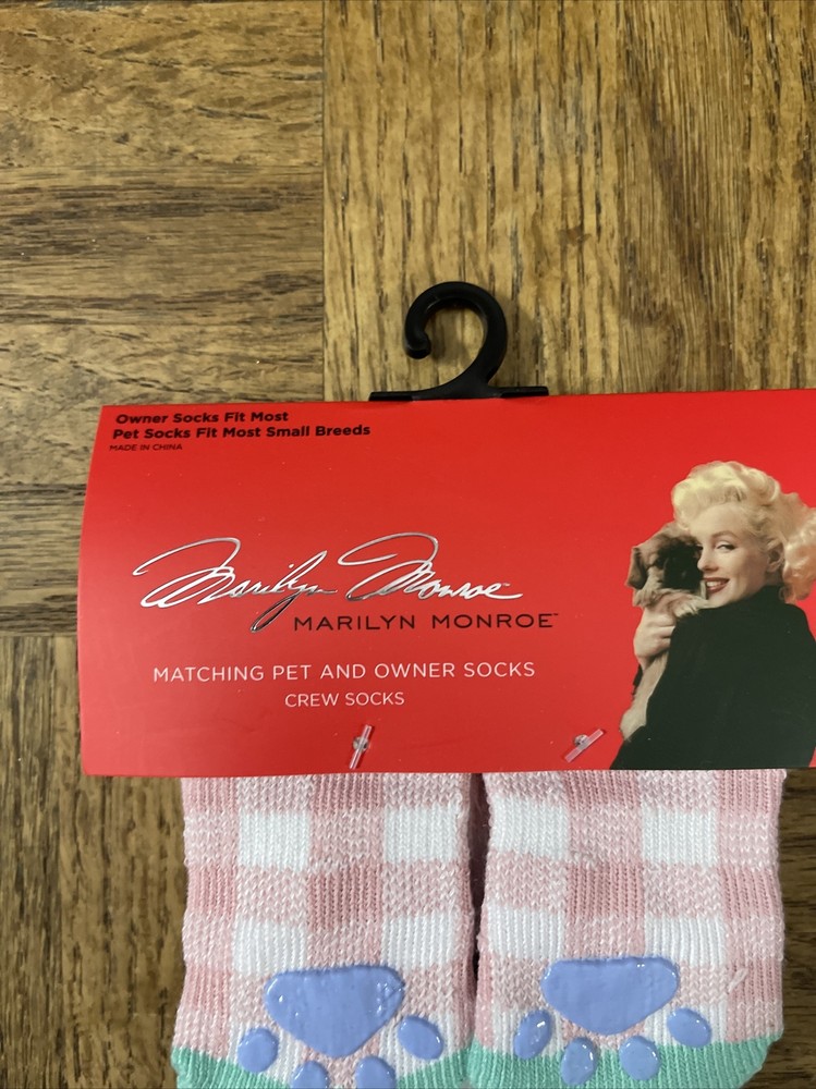 Marilyn Monroe Matching Sock Set For Pet And Owner