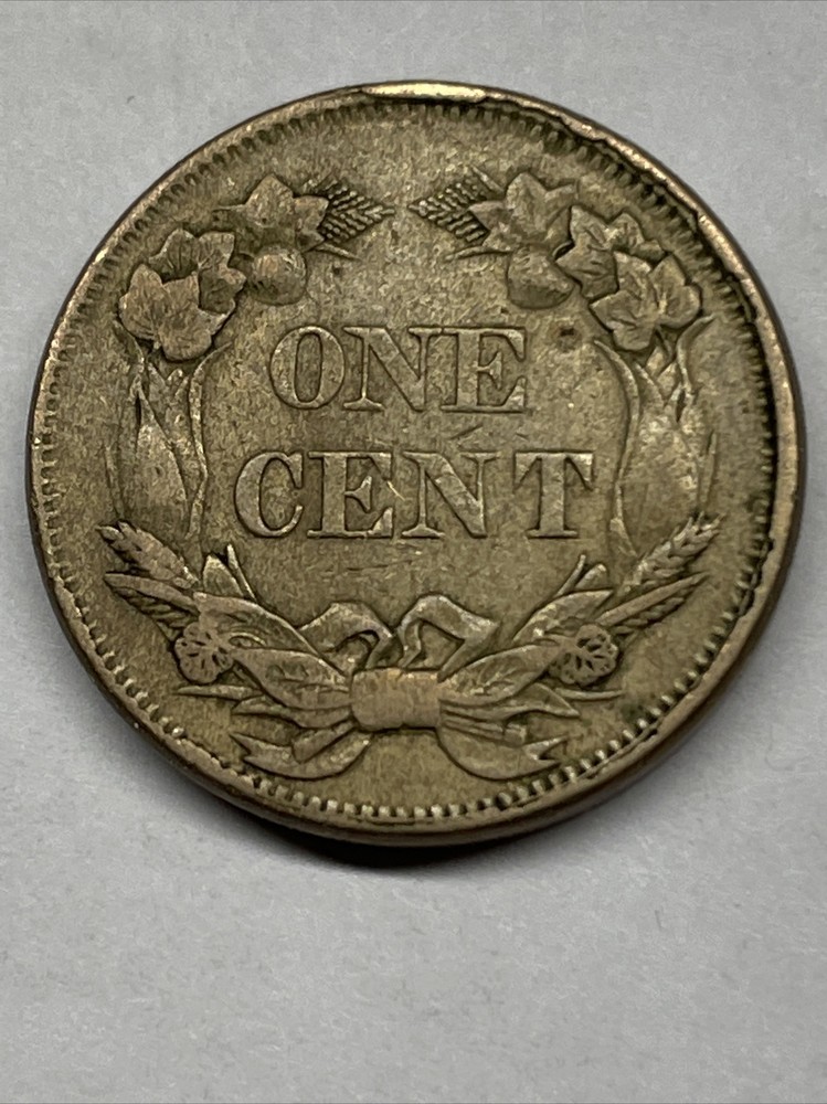 1858 Flying Eagle Cent Small Letters XF