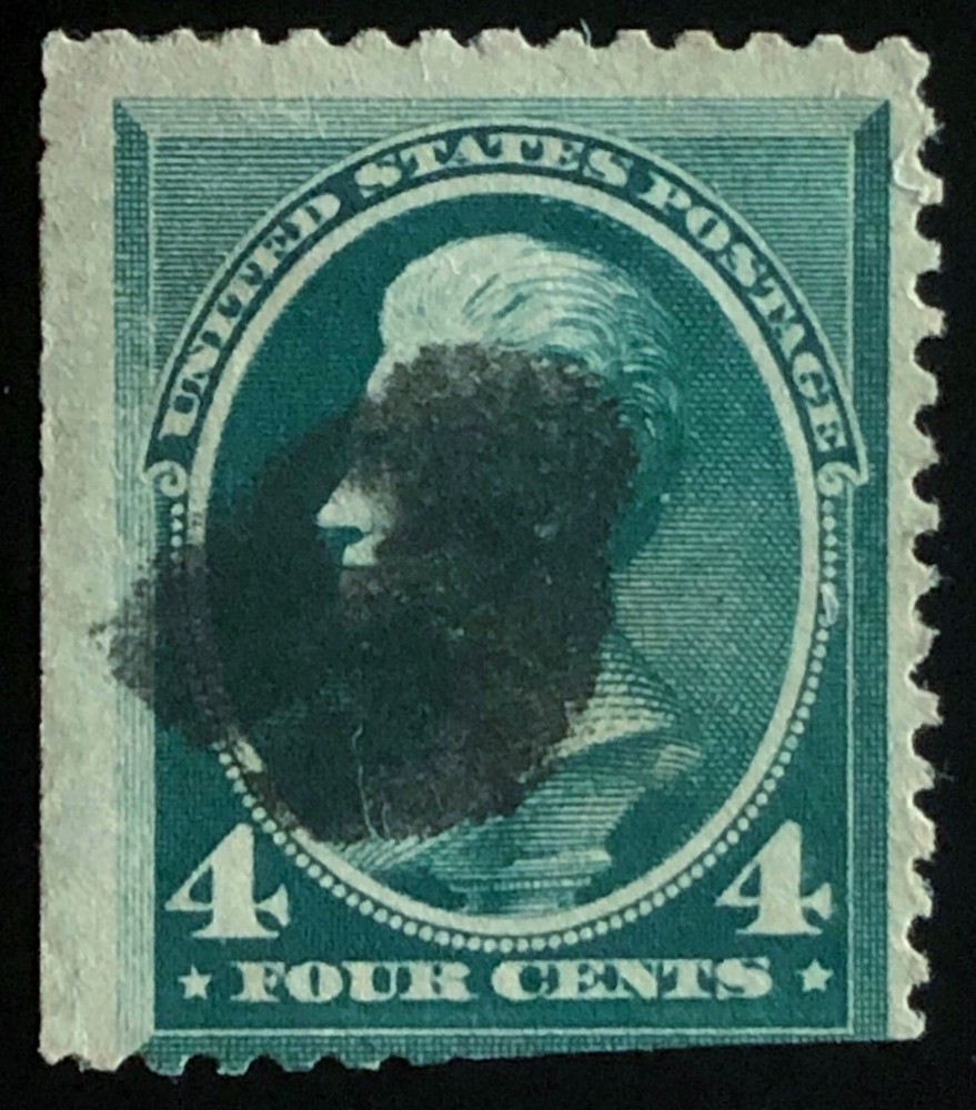 US 1883 #211 Blue Green 4c Jackson Used