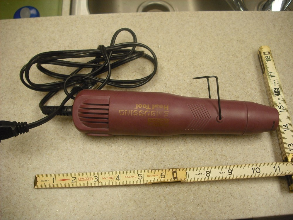 Used Marvy Uchida Embossing Heat Tool