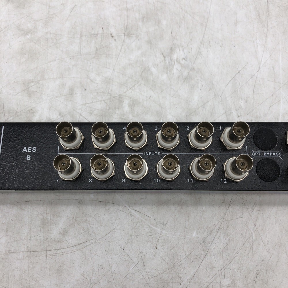 Evertz Micro Systems Model # X1202ABO AES Breakout Panel UNTESTED READ