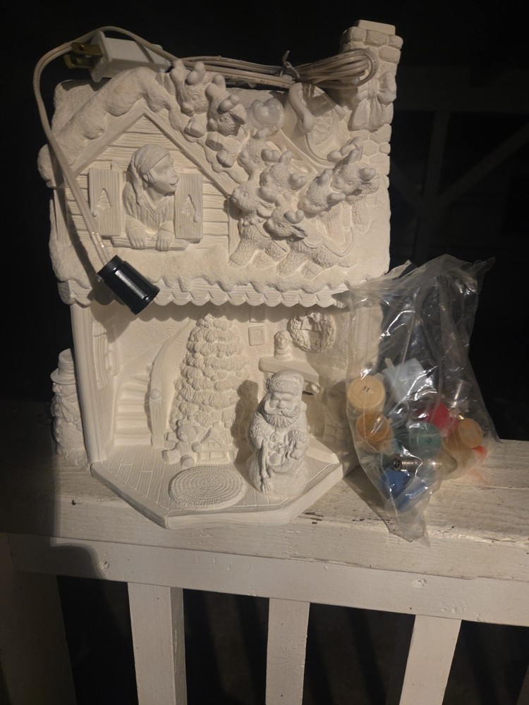 Ready to Paint Santa Kit