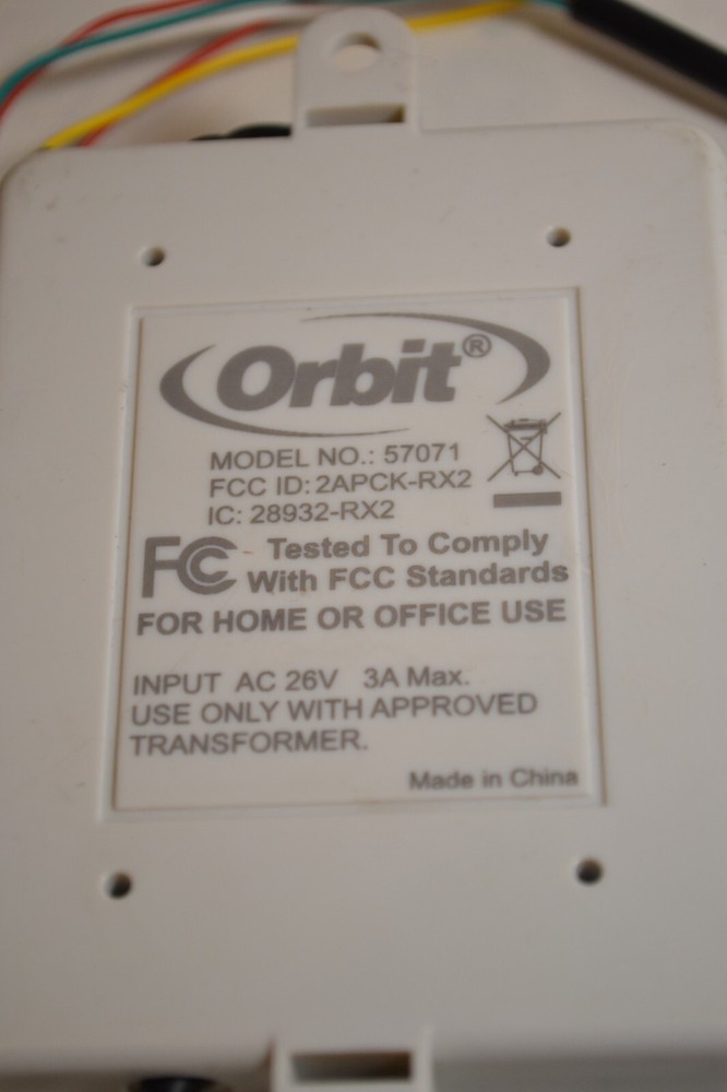 Orbit 57071 Wireless Rain & Freeze Sensor Adjustable Sensitivity