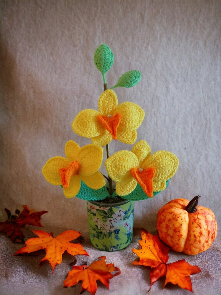 Orchidea Mini Crochet