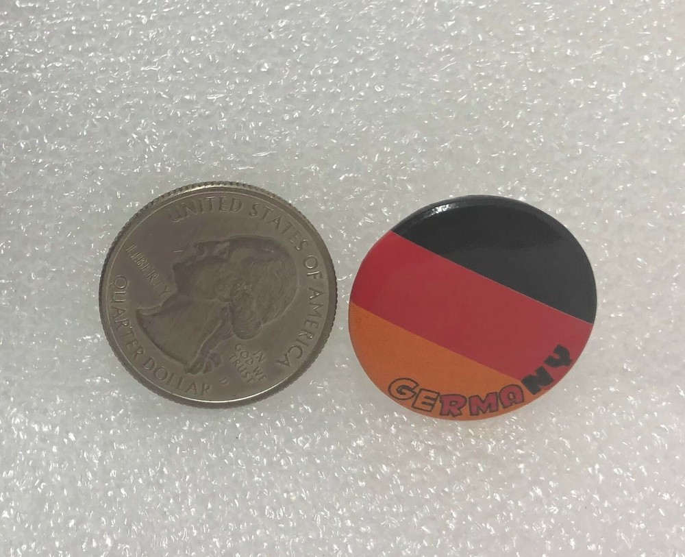 Germany Flag Button Pin