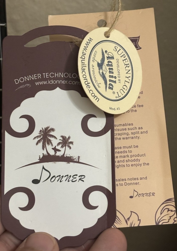 Donner Model DUC-1 Ukulele in Case