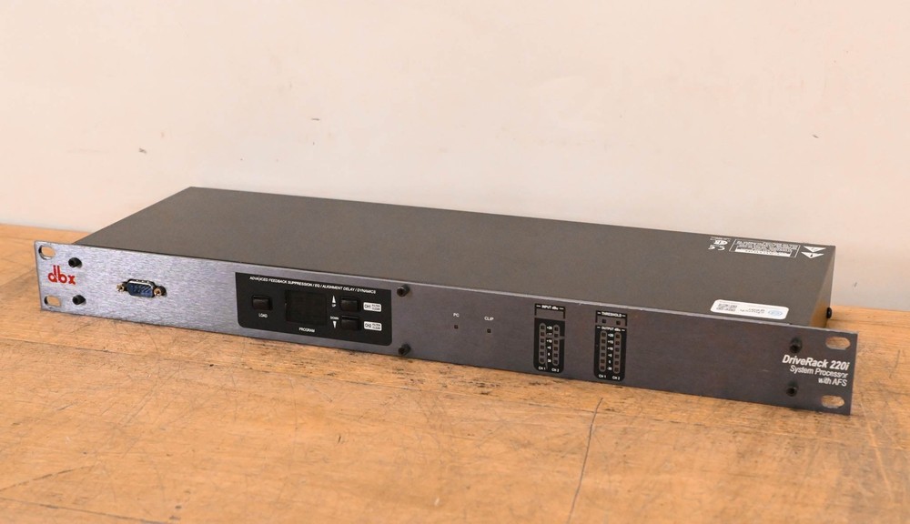 dbx DriveRack 220i System Processor w/ AFS Advanced Feedback Suppression CG01UEQ