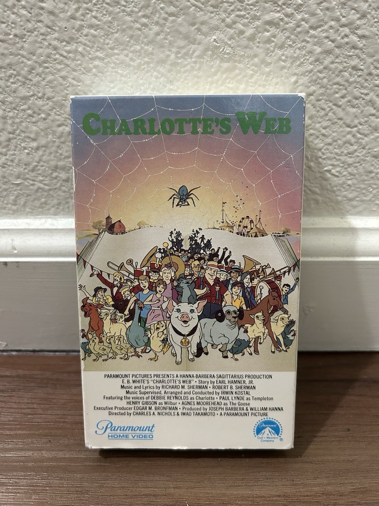 Charlotte Web BetaMax Tape ( Not A VHS)