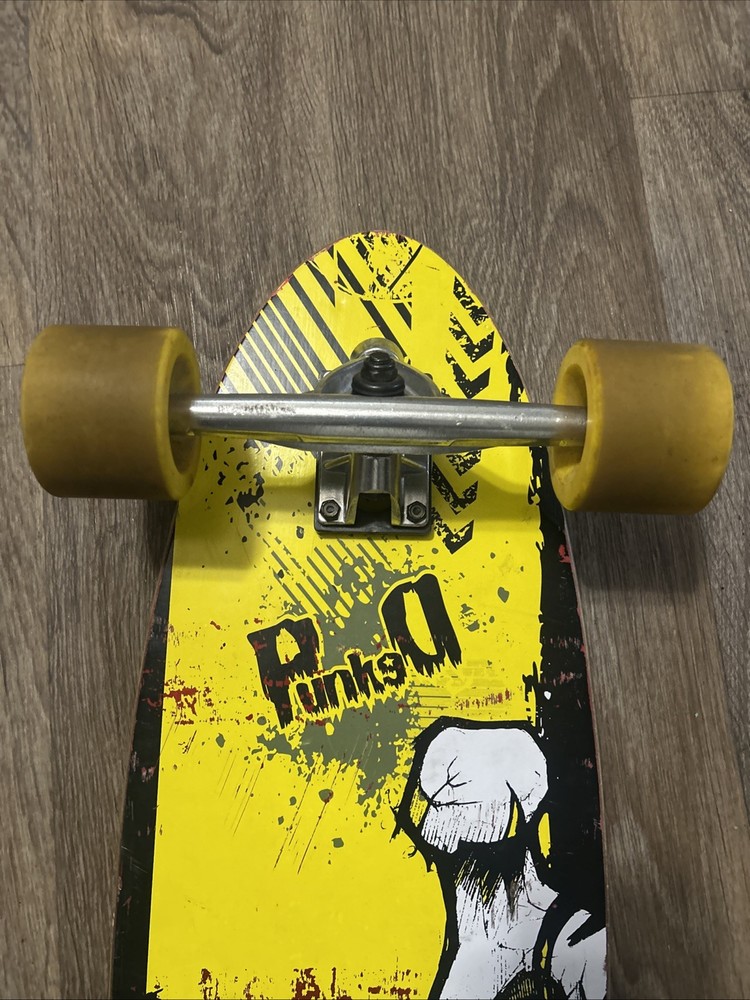 Yocaher Kicktail YSkull Longboard Complete