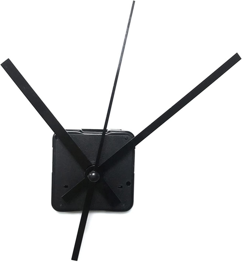 3Pcs Black Clock Hands Repair Kit Wall Clocks Quartz Movement Small,
