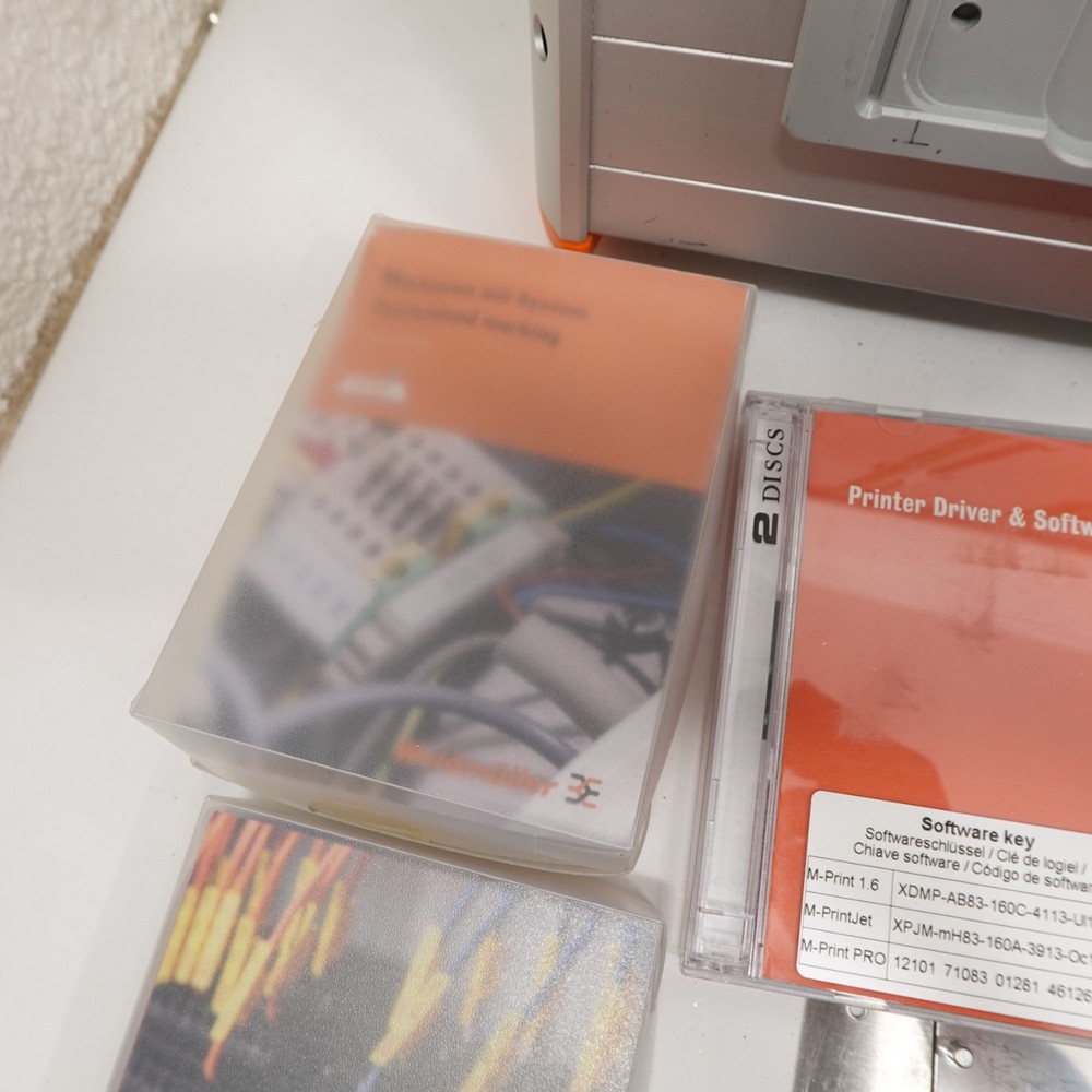 Weidmüller MCP Plus Plotter Printer System w/ Software, Power Supply, Accessorie