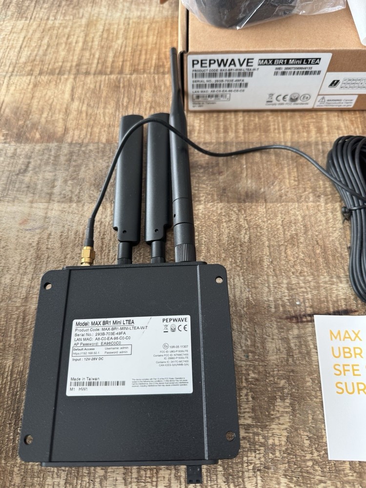 PepWave Max Br1 Mini LTEA