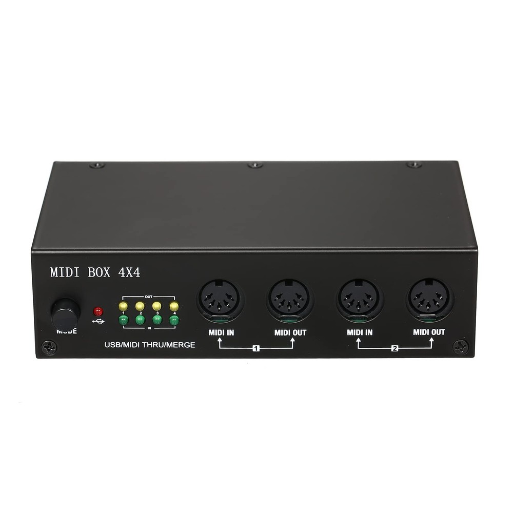 MIDI Interface USB MIDI Interface MIDI Box 4X4 devices for music 4 IN /4 Out ...
