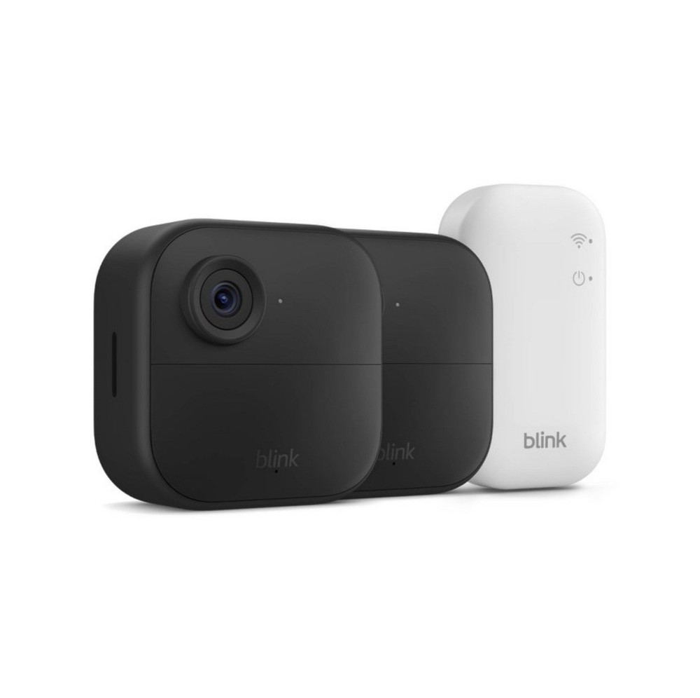 Blink Outdoor 4 (4th Gen 2025) Wireless Security Camera + Sync Module, 2 Cameras