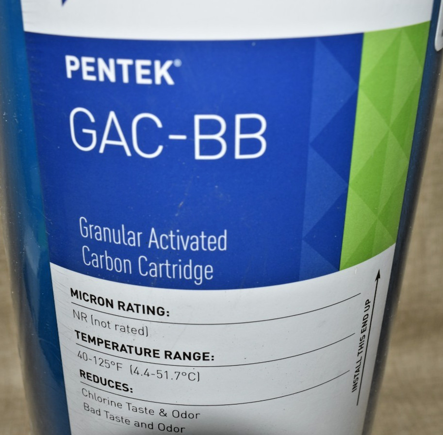 NEW Pentair Pentek GAC-BB 10 Inch Carbon Water Filter Replacement Cartridge