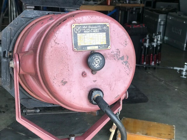 Mole Richardson 2K Molequartz Television and Studio Lighting aka Mighty Mole