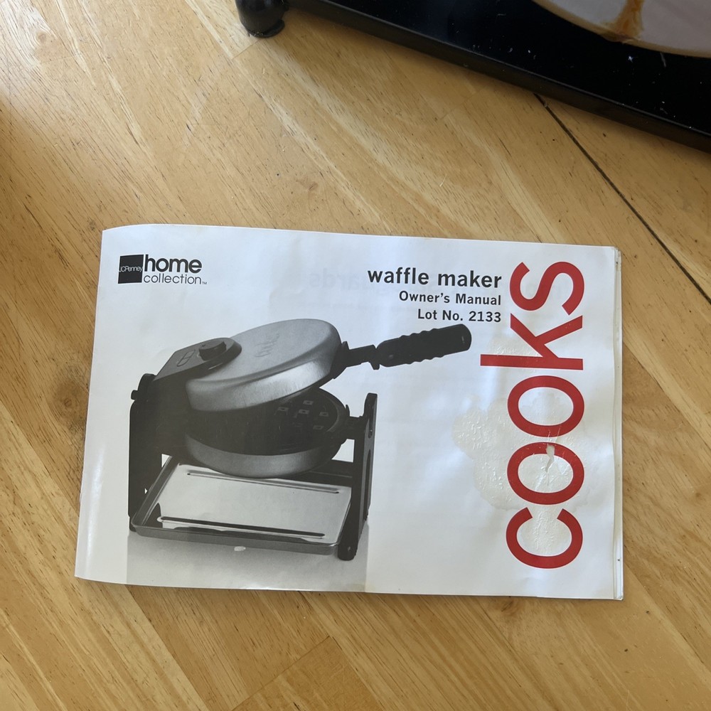 belgian waffle maker rotating