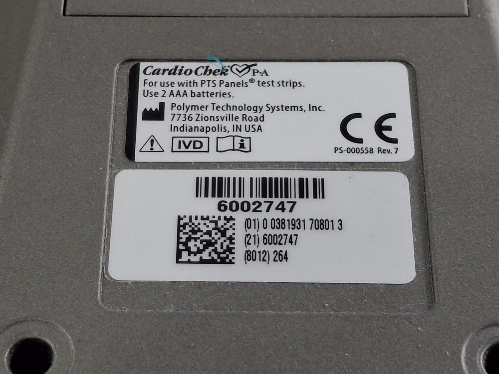 Polymer Technology Systems, Inc. CardioChek PA Analyzer