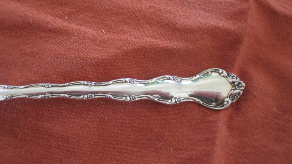 REED & BARTON STERLING SILVER TARA SALAD FORK NO MONOGRAM