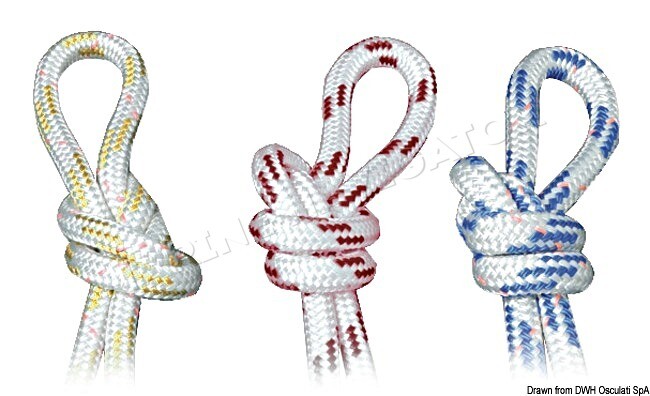 Osculati Dyneema braid red 12 mm